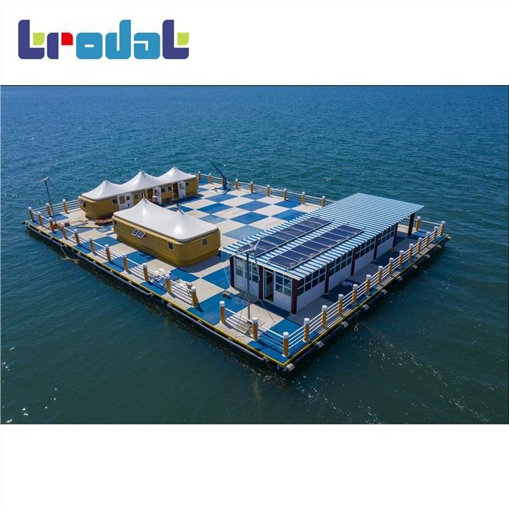 PE plutajuće pomorsko pontonsko pristanište